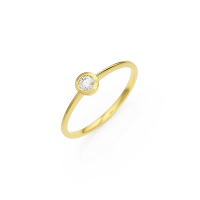 Verlobungsring Ivette Lab-Grown – Gelbgold 14 Karat (585)