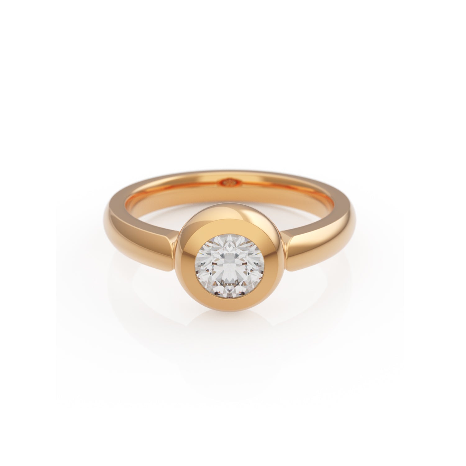 Verlobungsring Larina in Roségold 18 Karat (750)