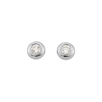 Solitaire earrings
