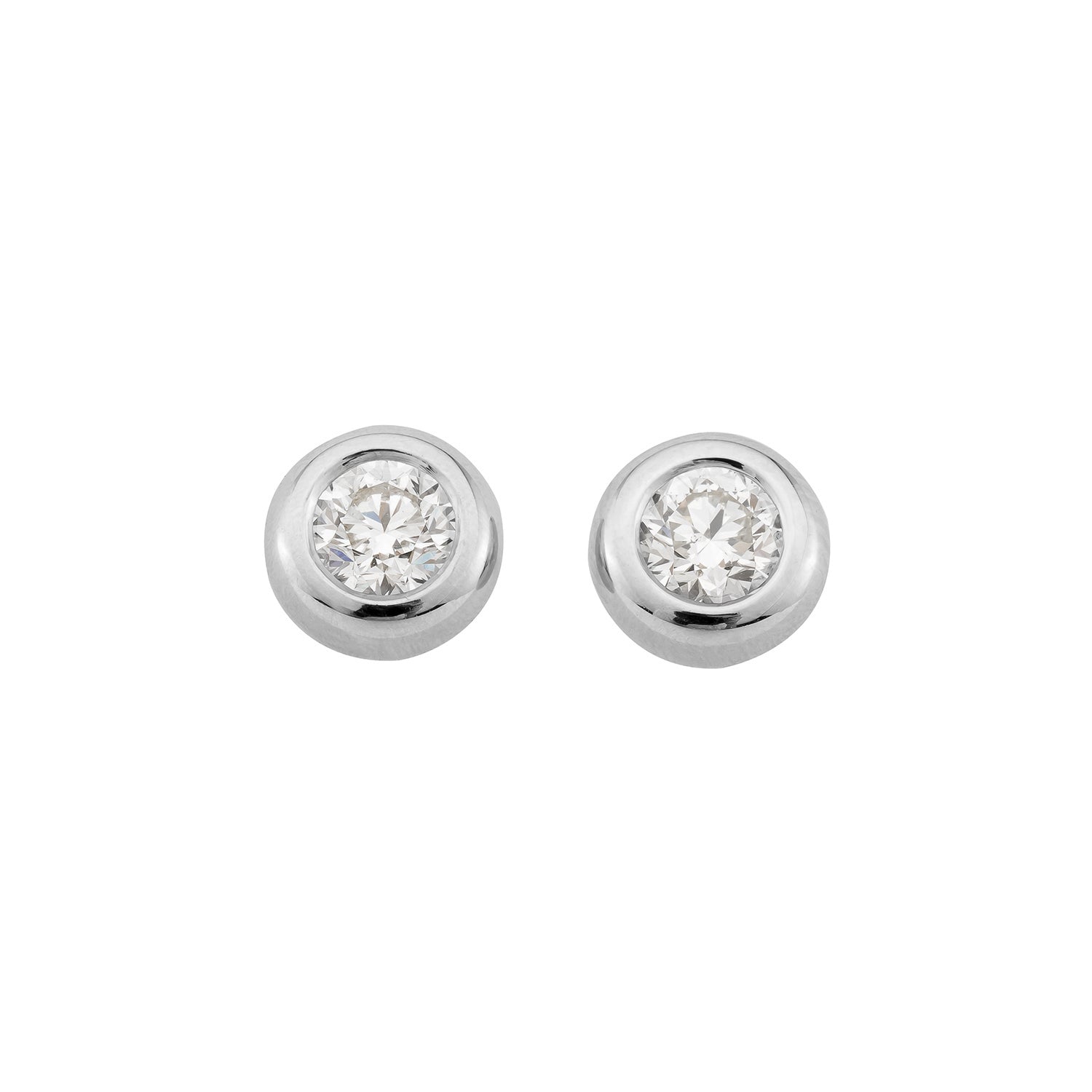 Ohrstecker Larina in Platin (950) mit 0,30 ct Brillant