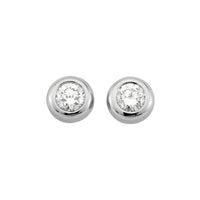 Solitaire earrings