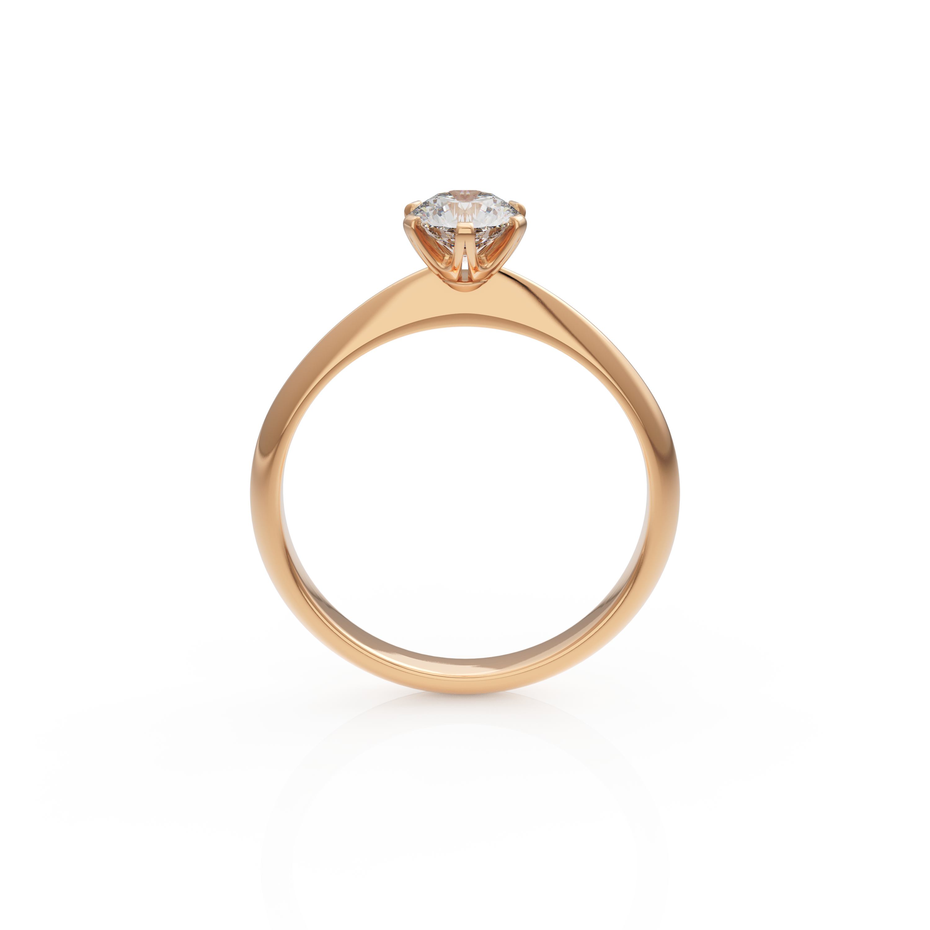 Verlobungsring Emilia in Roségold 18 Karat (750)