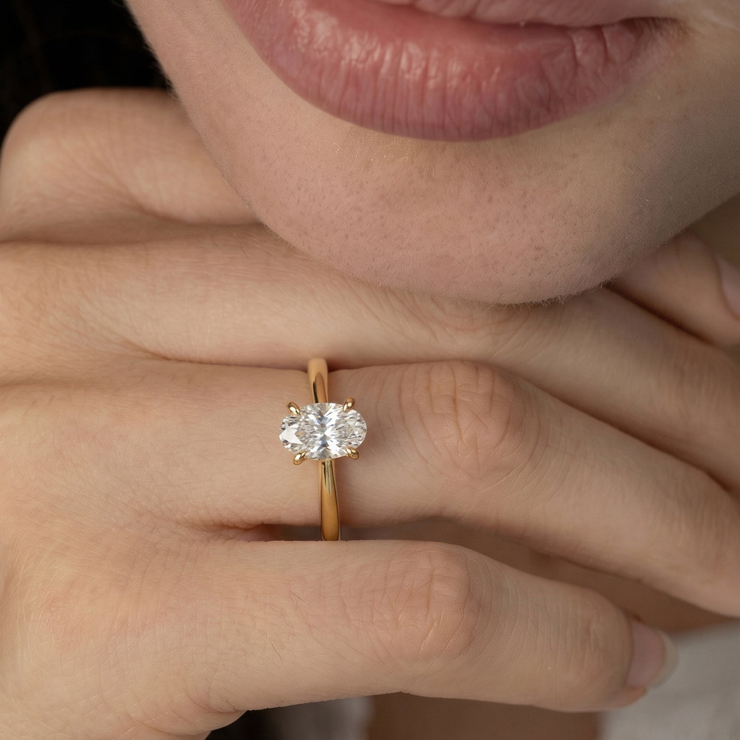 Ring Lab Grown Diamond