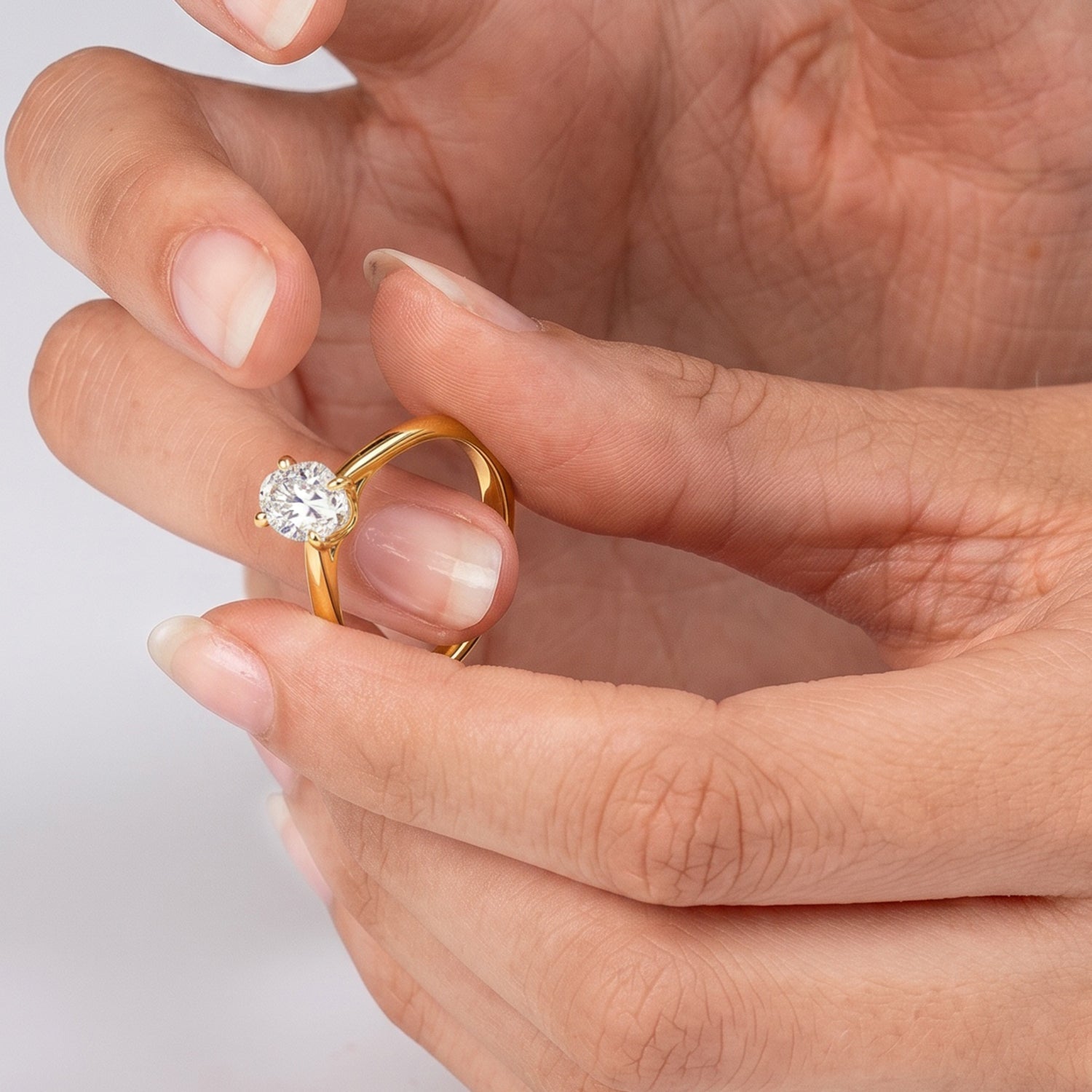 Verlobungsring Georgina – Gelbgold 14 Karat (585)
