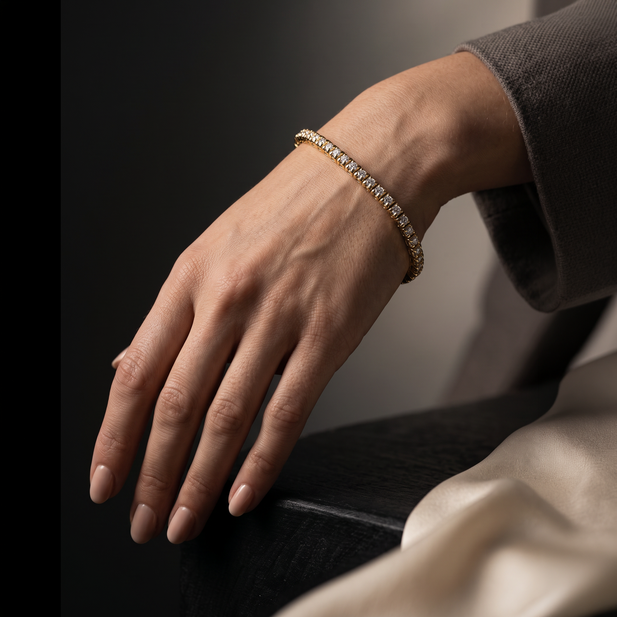 Tennisarmband Lab Grown Diamond