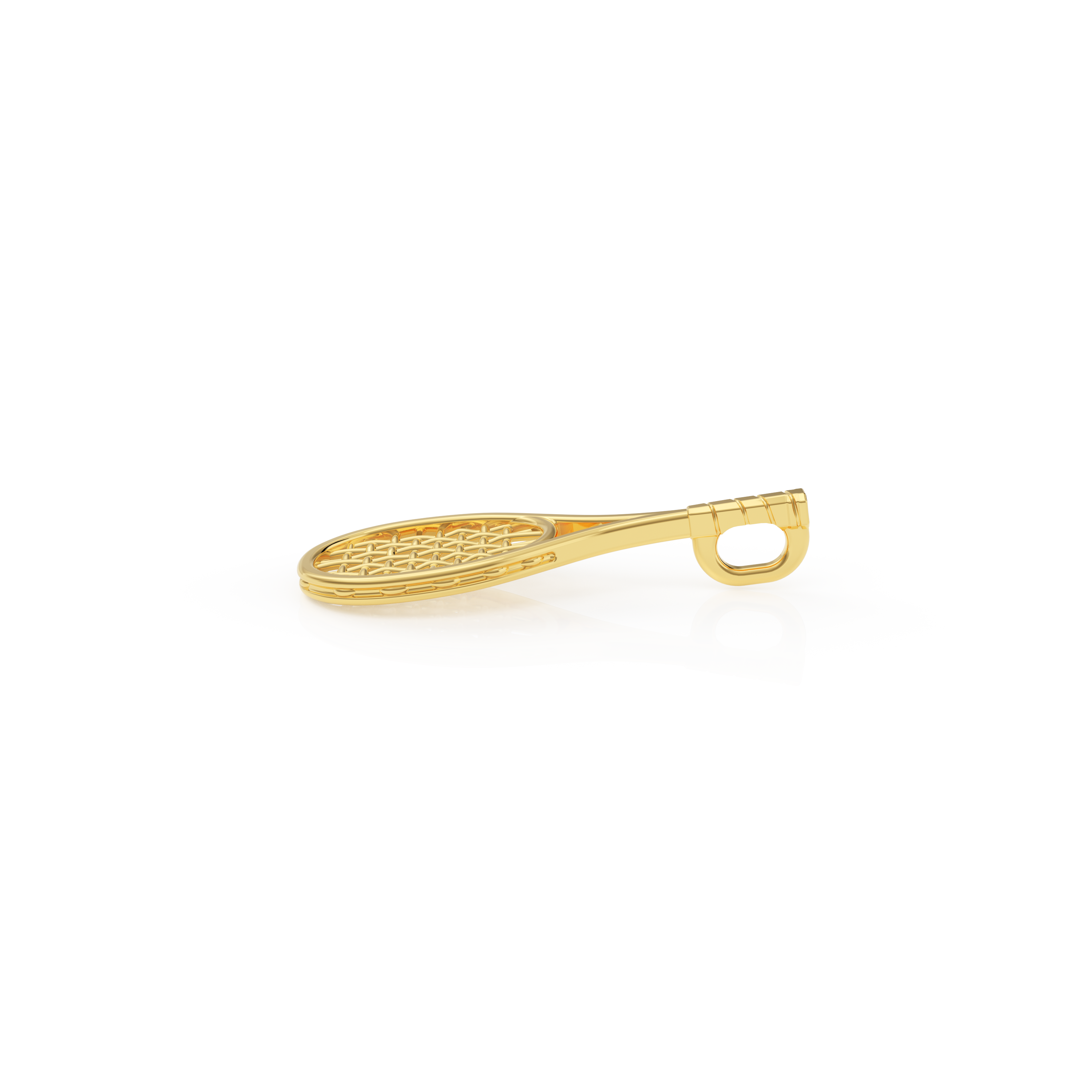 Anhänger Tennis Gold