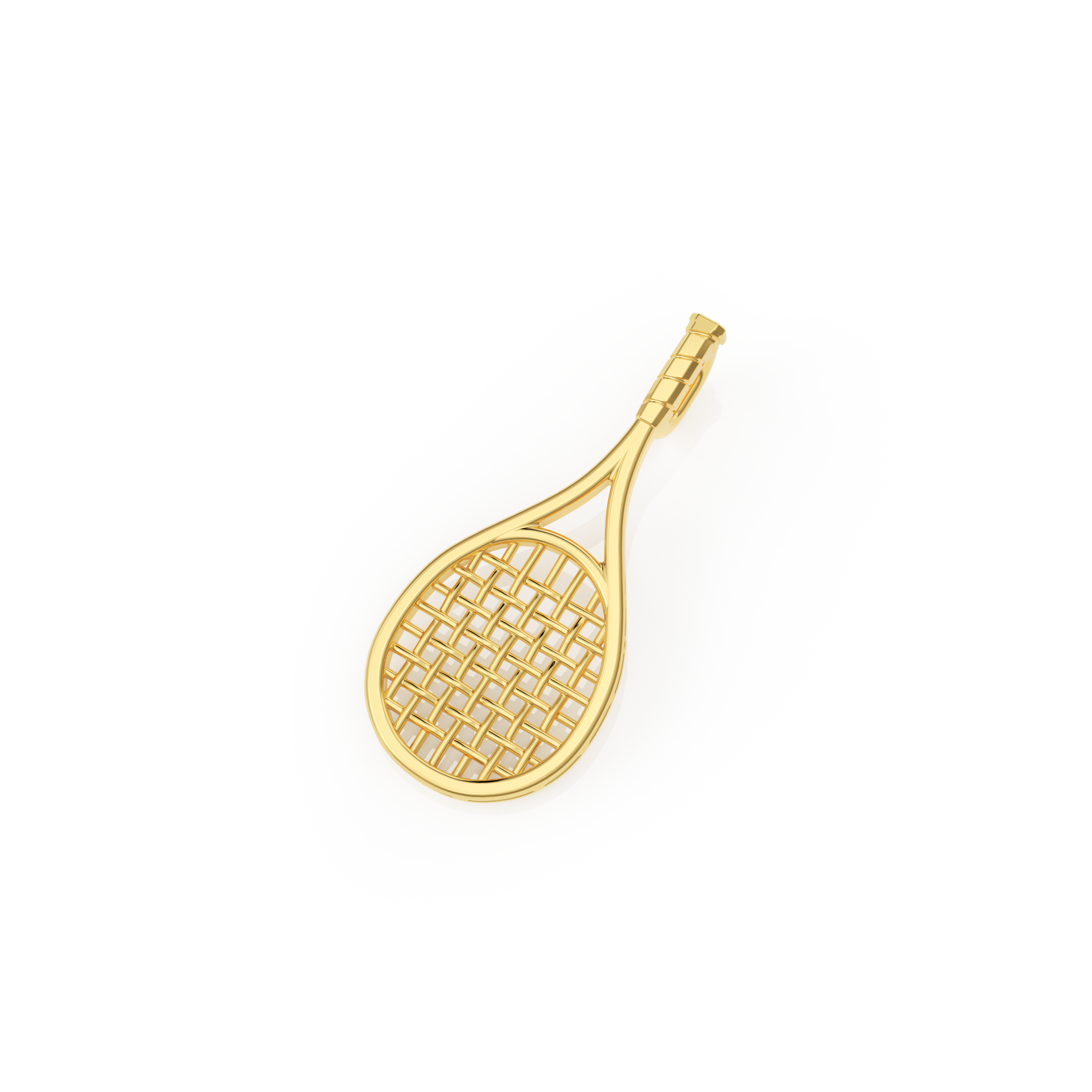 Anhänger Tennis Gold