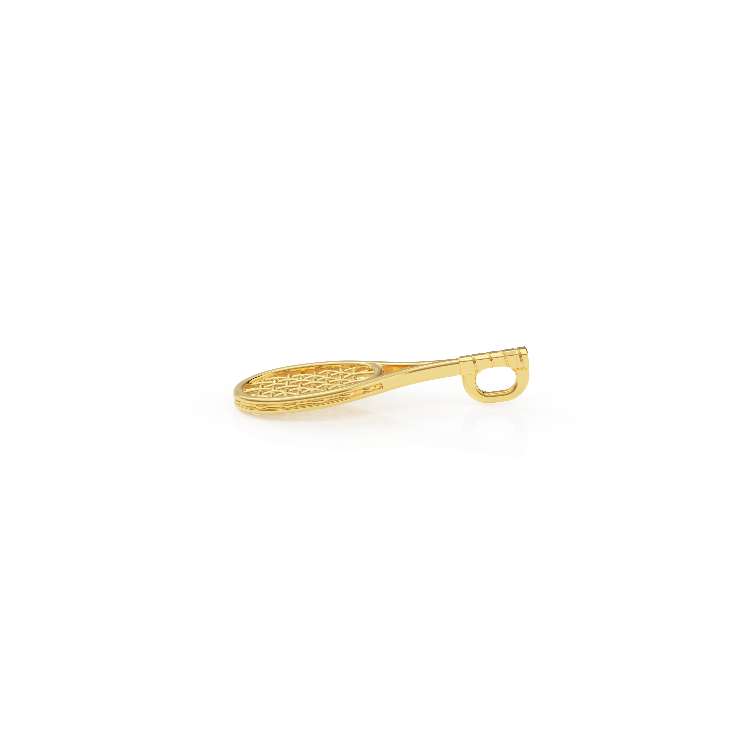 Anhänger Tennis Gold