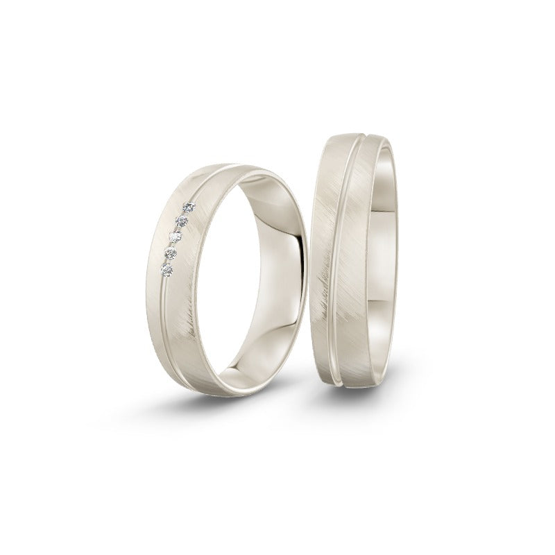 Wedding ring set Uliana