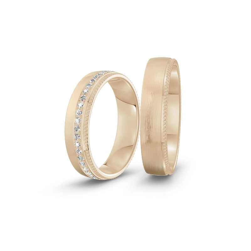 Wedding ring set Cadie