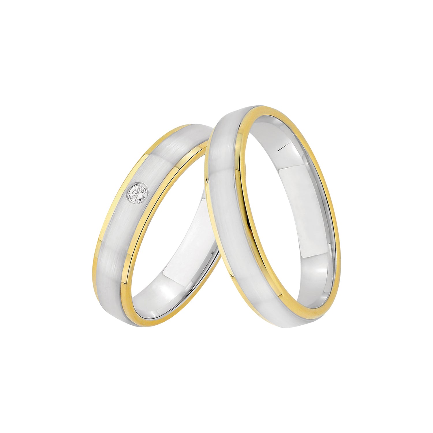 Wedding ring set Xandra
