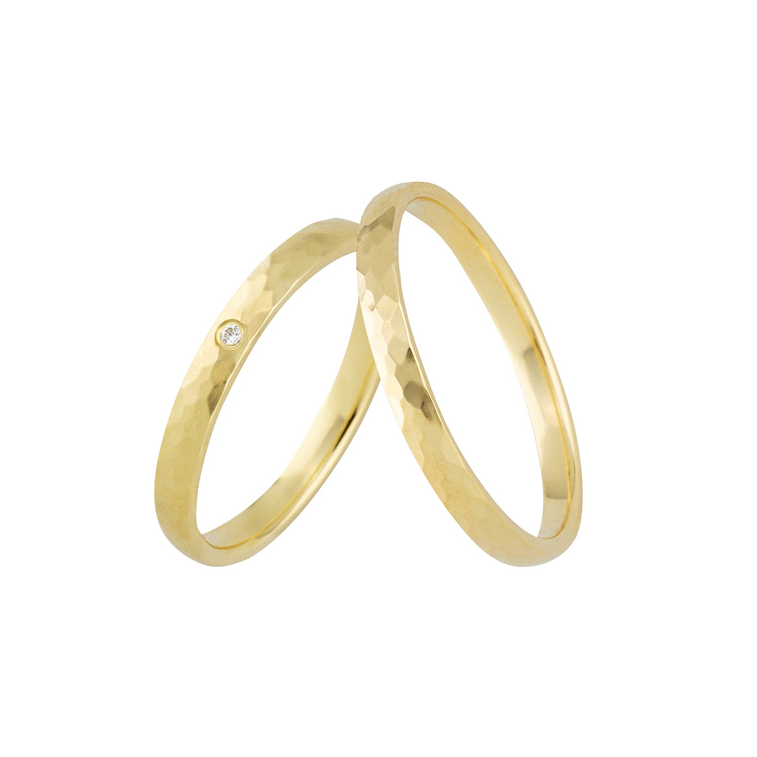 wedding ring set Fine Line