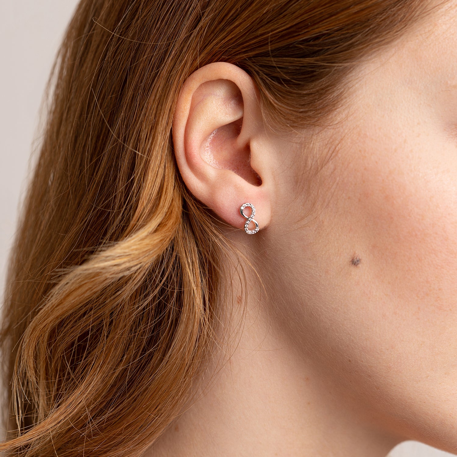 infinity earrings