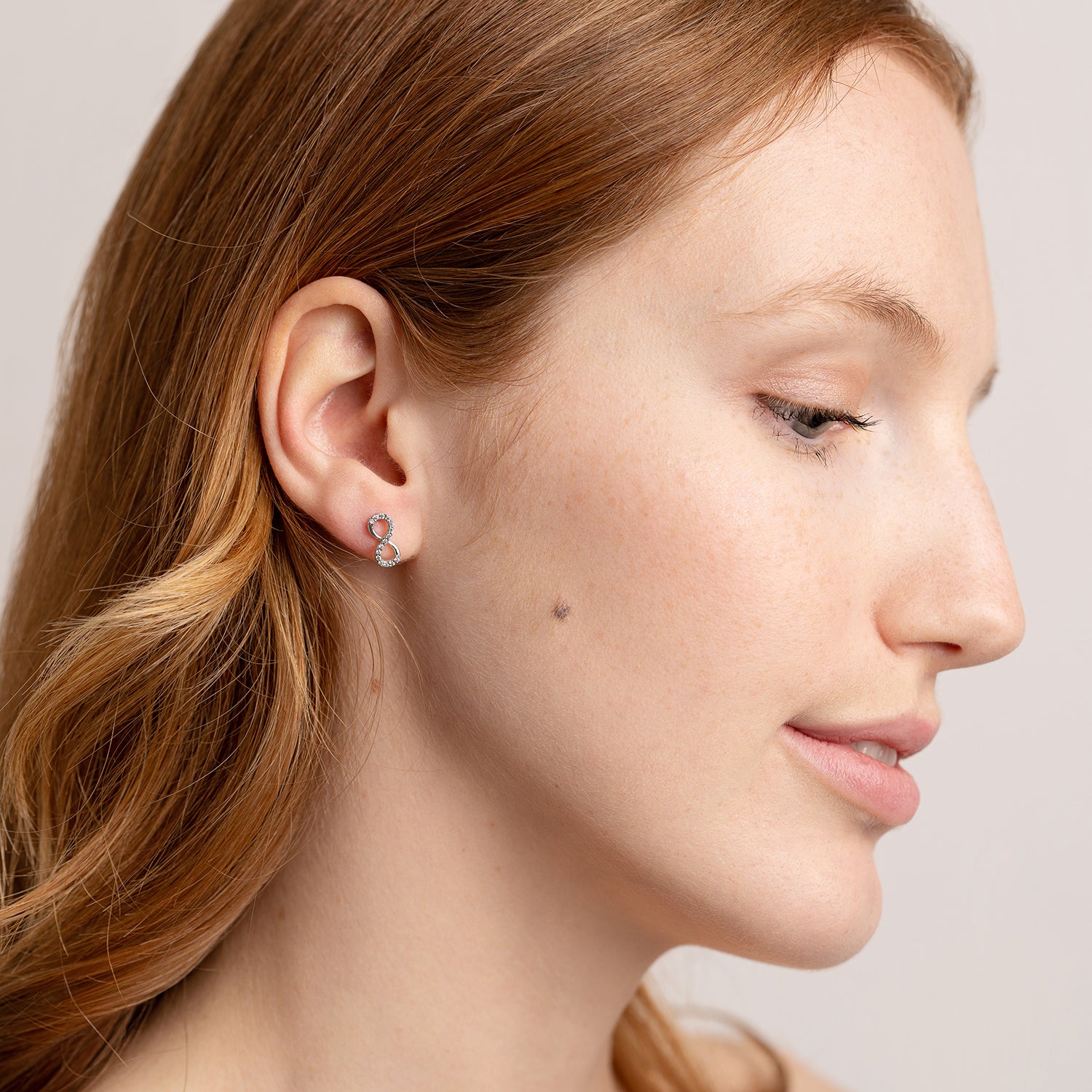 infinity earrings
