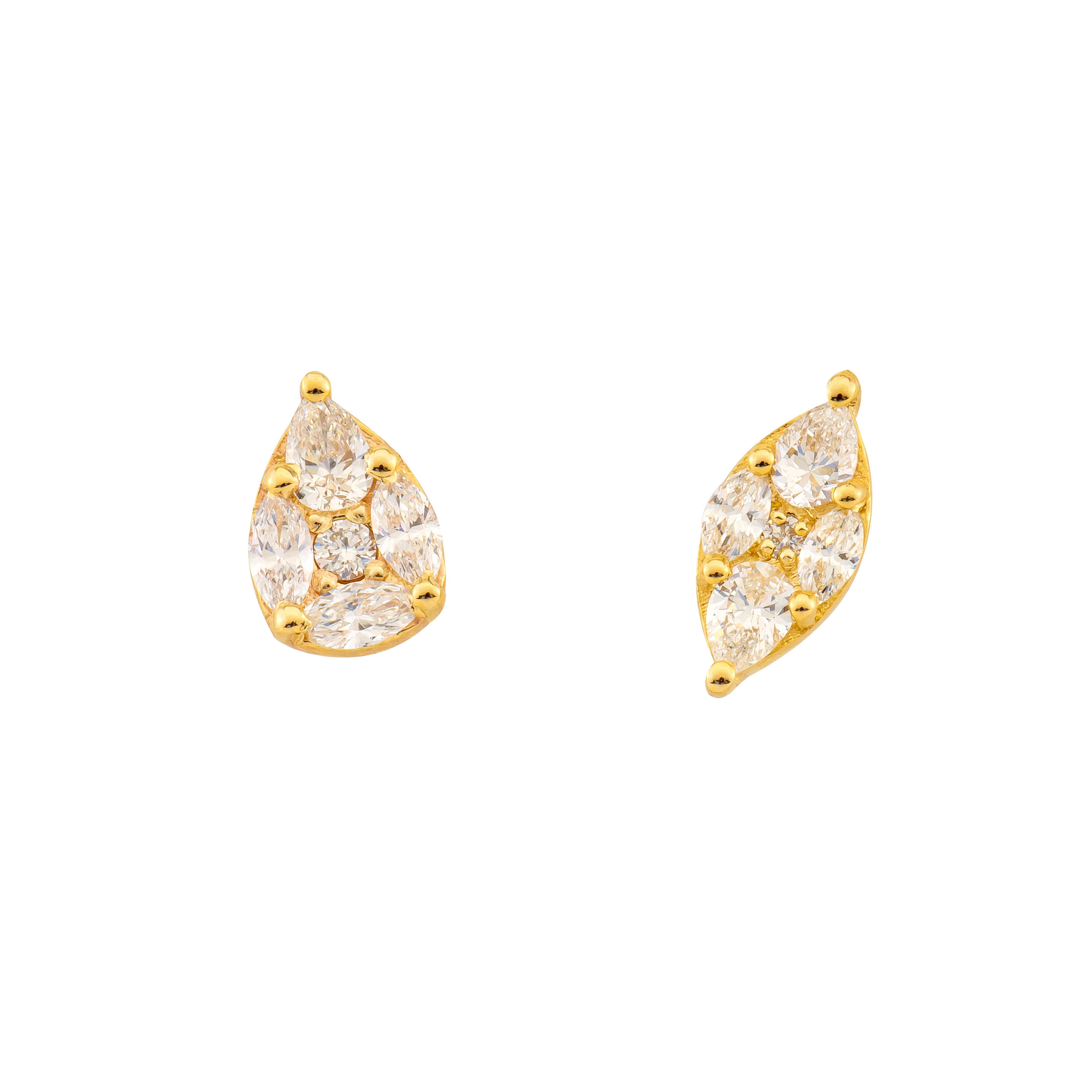 Stud earrings Iris
