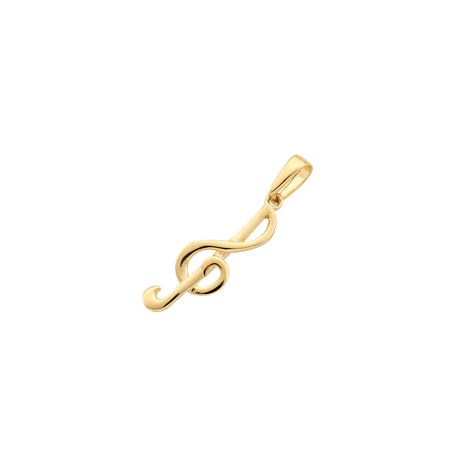 Pendant treble clef